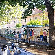 Wiesbaden Engagiert 2019 – die W. Birk Baudekoration engagiert sich an der Brüder-Grimm-Schule